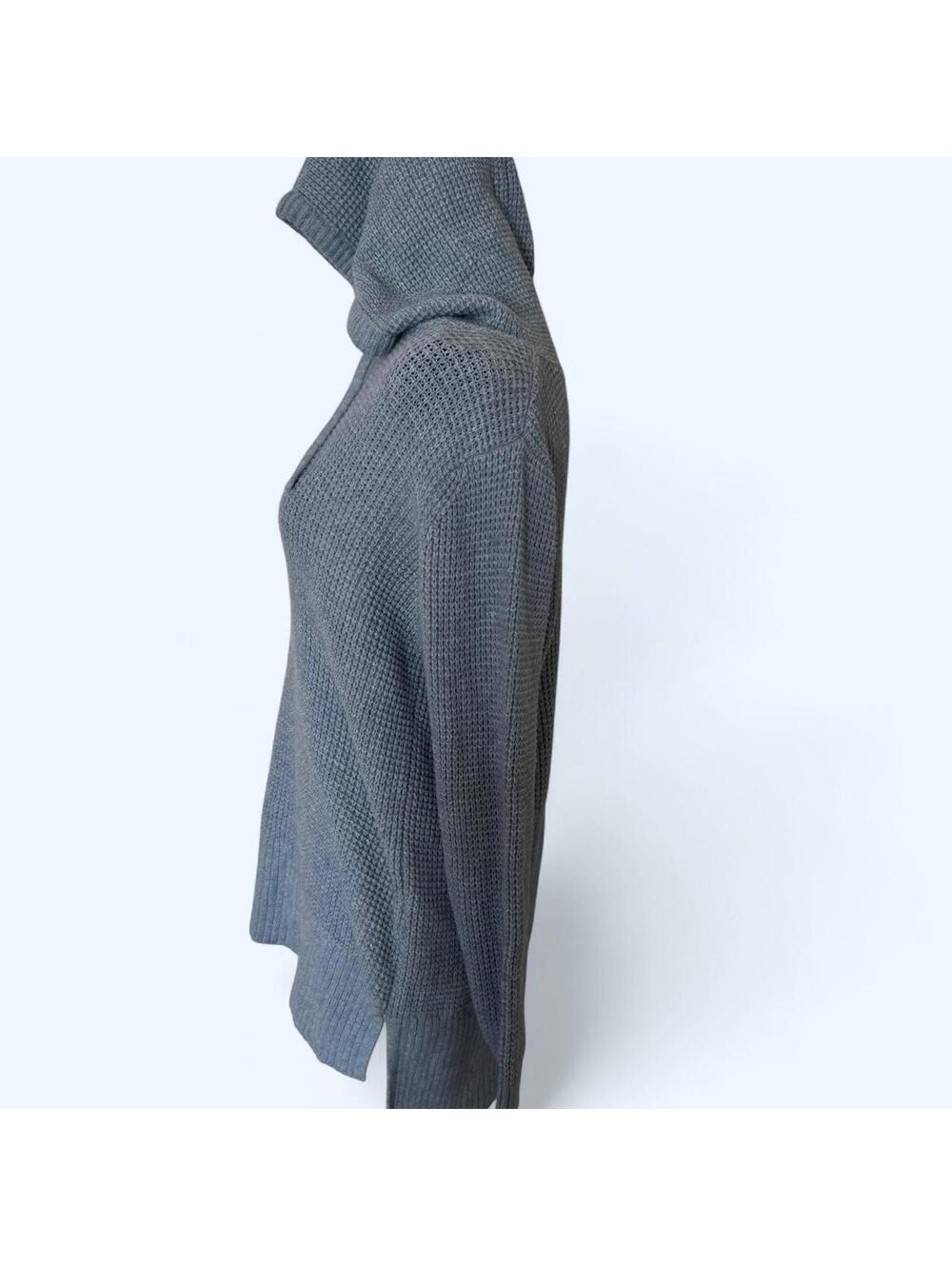 Sonoma Good for Life blue waffle knit sweater dress size Small 💙 - Picture 6 of 8